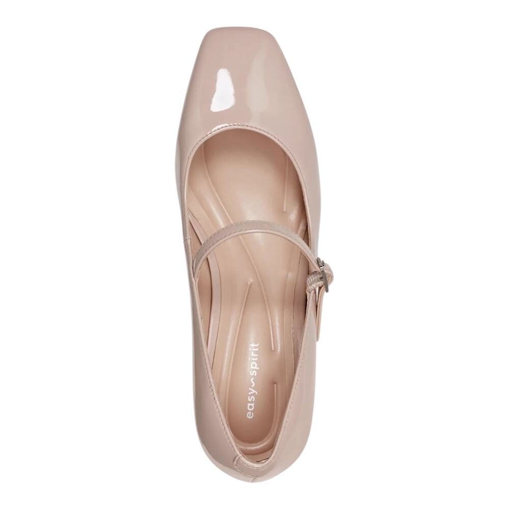 Easy Spirit Women's Marlay eFlex Mary Jane Heel Pumps Beige Size 6 1/2 - Picture 4 of 5